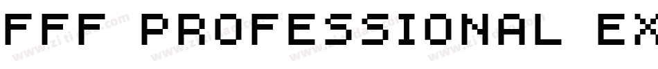 FFF Professional Extended字体转换